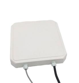 UHF RFID Jarak Jauh R2000 Chip 9dbi Pembaca Antena Polarisasi Melingkar