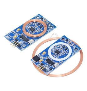 Modul Pembelajaran Kartu ID Kartu Baca RFID 5V 12V Output Port I/O 125K Kartu Akses Mikrokontroler Frekuensi Radio Gesek DIY