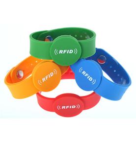 Gelang PVC yang disesuaikan Gelang RFID OEM