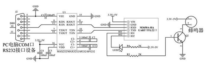 Modul pembaca kartu IC RFID contactless frekuensi tinggi S50 membaca dan menulis port serial induksi RS232 TTL 2