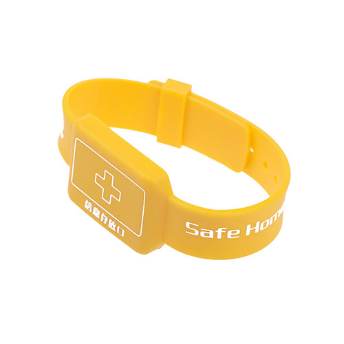 Gelang RFID Silikon Kuning untuk Lansia