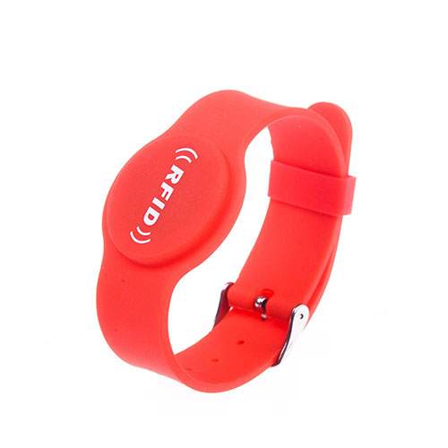 Gelang gesper jam tangan silikon bulat RFID 4