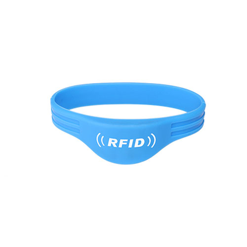 Gelang Setengah Lingkaran Kawat Ganda Silikon RFID 5