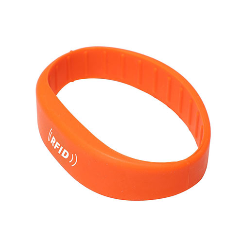 Gelang datar medium silikon RFID 4