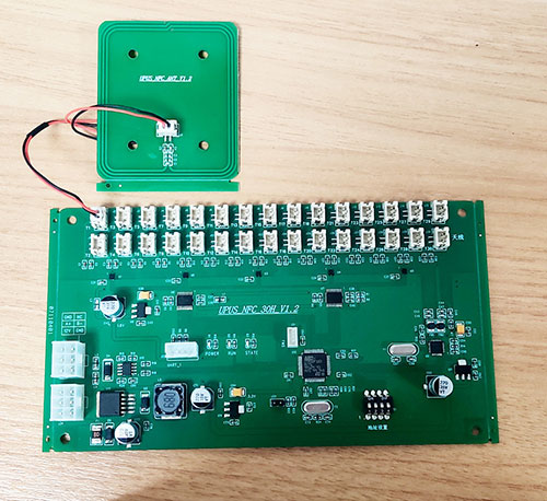 Lemari buku pintar Pembaca identifikasi frekuensi tinggi RFID modul kartu IC Pembaca kartu NFC sirkuit motherboard 4