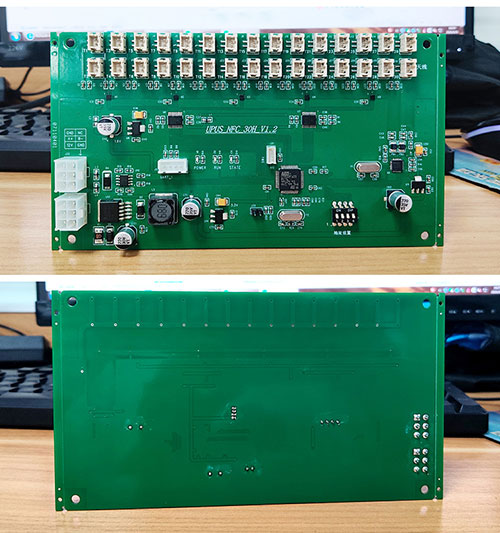 Lemari buku pintar Pembaca identifikasi frekuensi tinggi RFID modul kartu IC Pembaca kartu NFC sirkuit motherboard 5