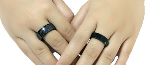 Cincin pintar NFC semi-keramik bahan resin epoksi 2