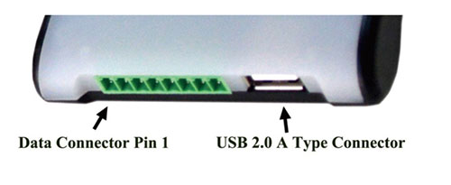 Port serial Komunikasi Wigand 2dBi desktop UHF Pembaca tag RFID Pembaca UHF 3