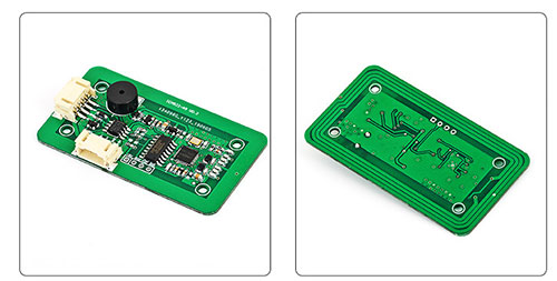 Modul pembaca RFID Modul pembaca kartu NFC 14443A solusi protokol antarmuka RS485 2