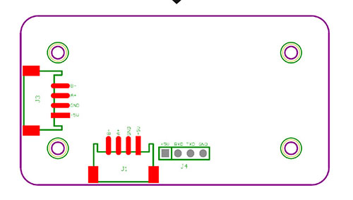 Modul pembaca RFID Modul pembaca kartu NFC 14443A solusi protokol antarmuka RS485