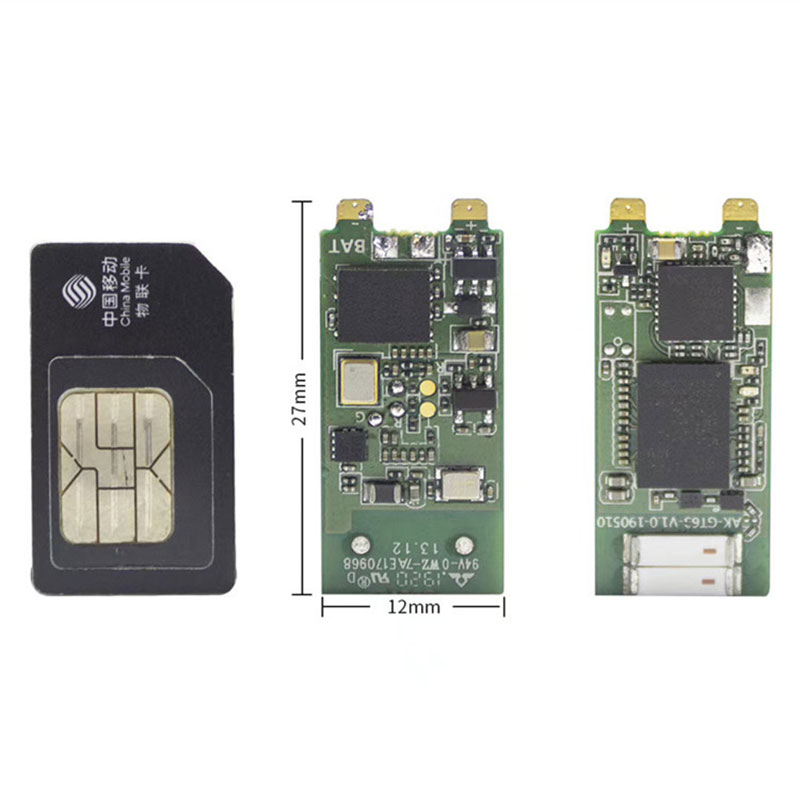 menyesuaikan pelacak GPS pintar mini gps dua sisi alat pelacak dapat ditanamkan ke dalam modul RFID 12