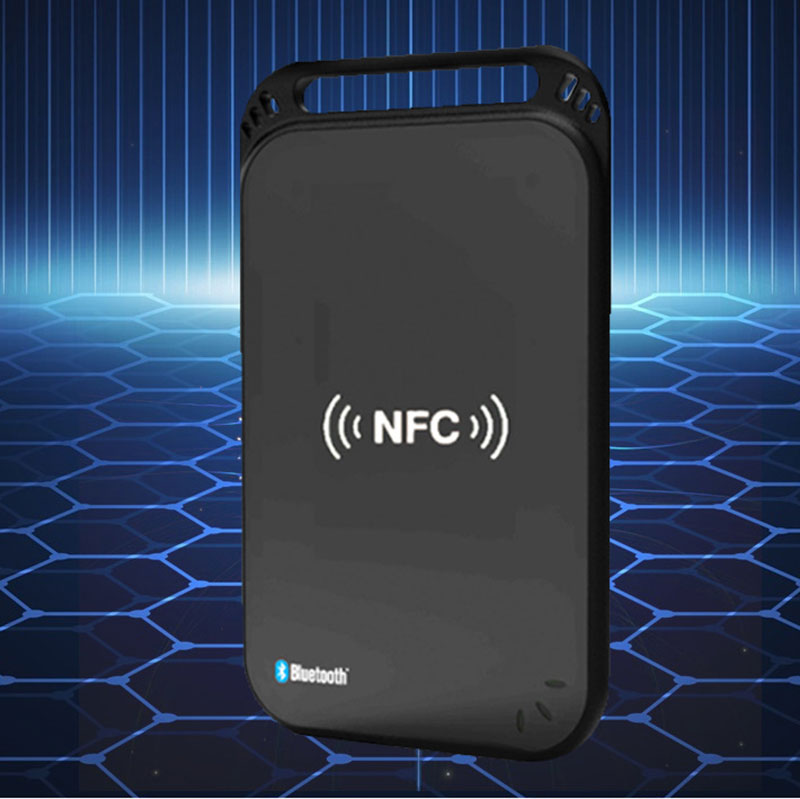 Pembaca kartu NFC Bluetooth penulis pembaca kartu RFID Bluetooth