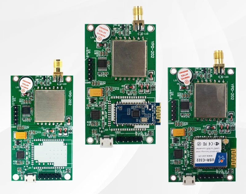 Modul pembaca RFID UHF Tag elektronik frekuensi radio WiFi Bluetooth modul identifikasi frekuensi radio TTL pembaca 3