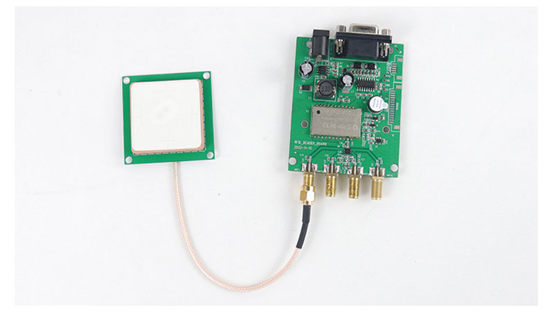 modul frekuensi ultra tinggi rfid empat saluran UHF modul pembaca identifikasi frekuensi radio universal internasional empat modul antena 7 