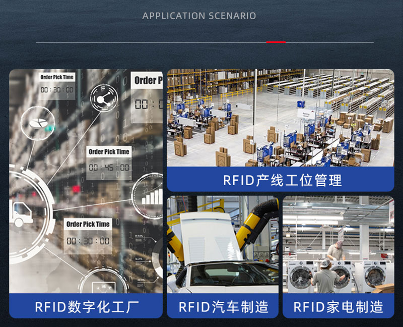 Frekuensi tinggi industri sangat tinggi frekuensi pembaca/penulis RFID pembaca kartu stasiun modbus pembaca kode POE pembawa membaca kepala pilar batu 8